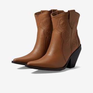 Dingo Pretty N Prissy Camel leather Women’s Western Cowboy Boots Size 9 NEW